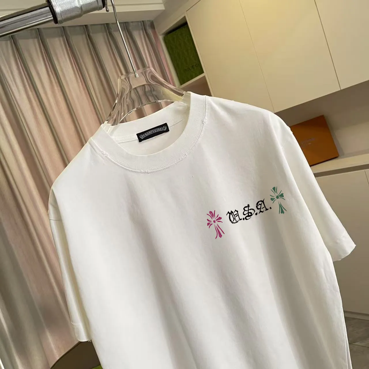 ch *2026 New Arrival t g Same Style Size：S M L XL XXL ：White Purple Gray
